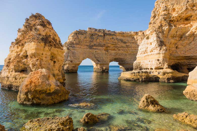 Arcos de la playa de la Marina