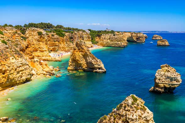 Paseo en barco por el Algarve