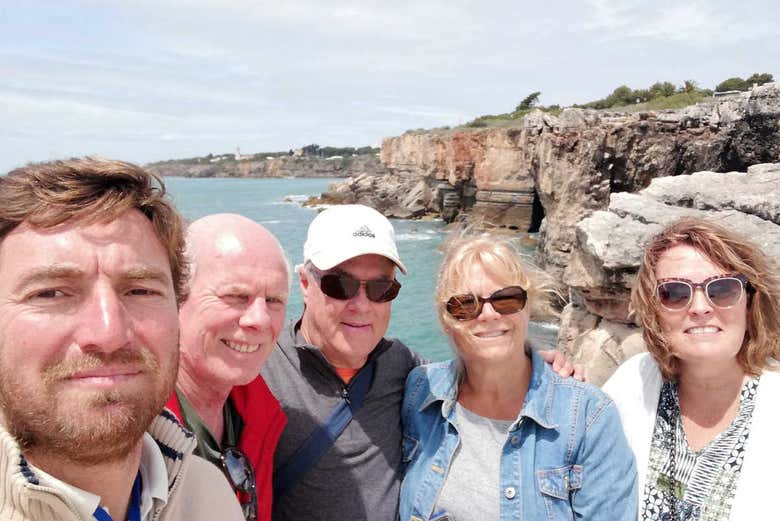Un groupe de la visite