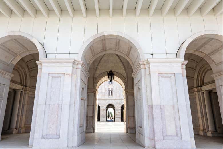 Arcos no Palácio Nacional da Ajuda