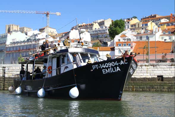 Giro in barca a Cascais