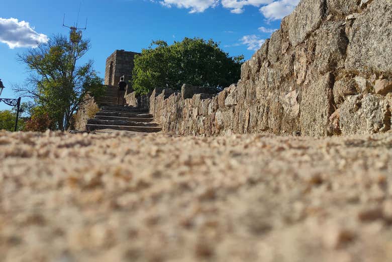 Desfrutando da visita guiada por Castelo Branco
