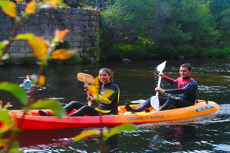 Aventura en kayak por el Parque Nacional Peneda-Gerês