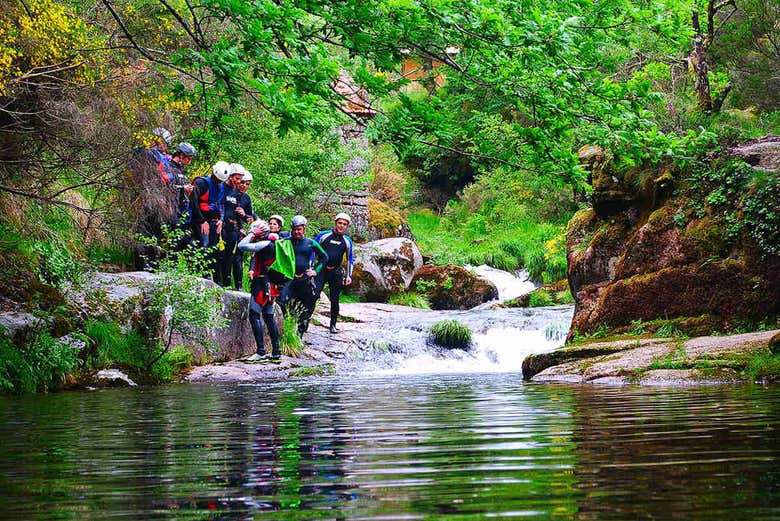 Aventura no rio Varziela 