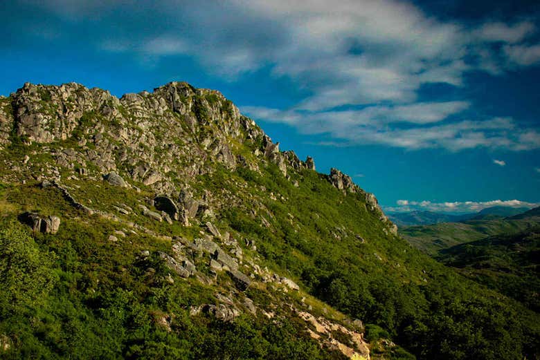 Montanhas dos arredores de Castro Laboreiro