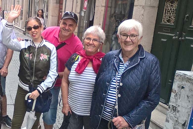 Disfrutando del tour privado