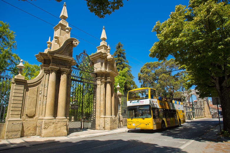 L'autobus decappottabile di Coimbra