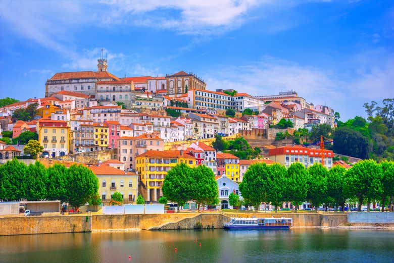 Vista panoramica su Coimbra