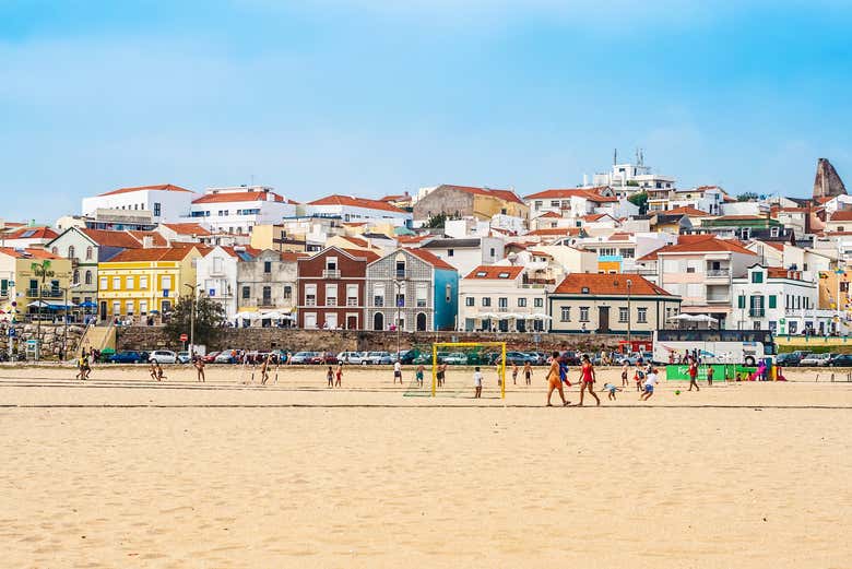 Casitas junto a la playa Figueira da Foz