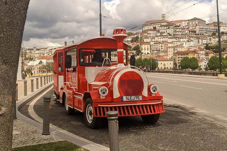 El tren turístico de Coímbra