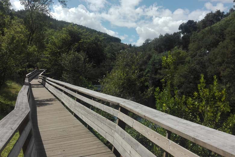 One of the walkways