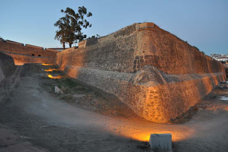 Vistando los baluartes de Elvas