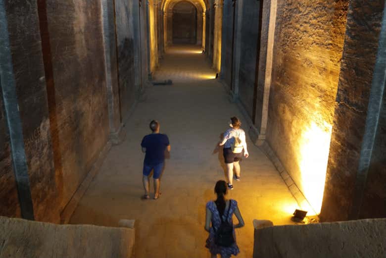 Visitando la Cisterna Militar