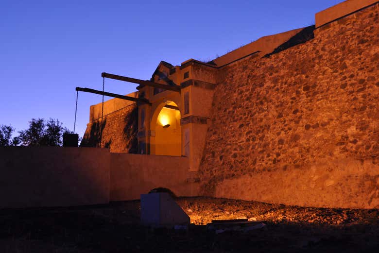 Entrada al fuerte de Elvas