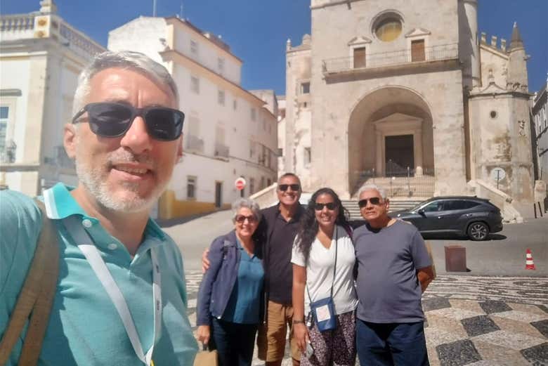Selfie alla Cattedrale di Elvas