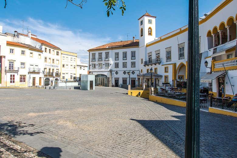 Disfrutando del tour privado por Elvas