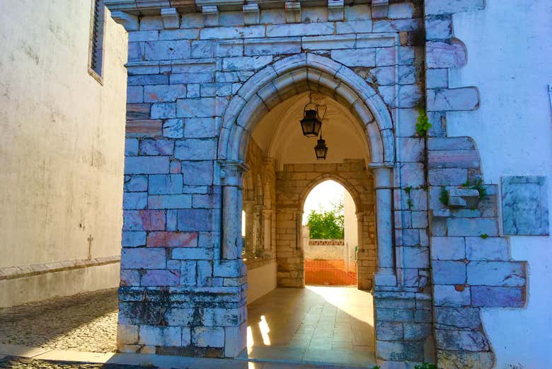 Estructura de mármol en Estremoz