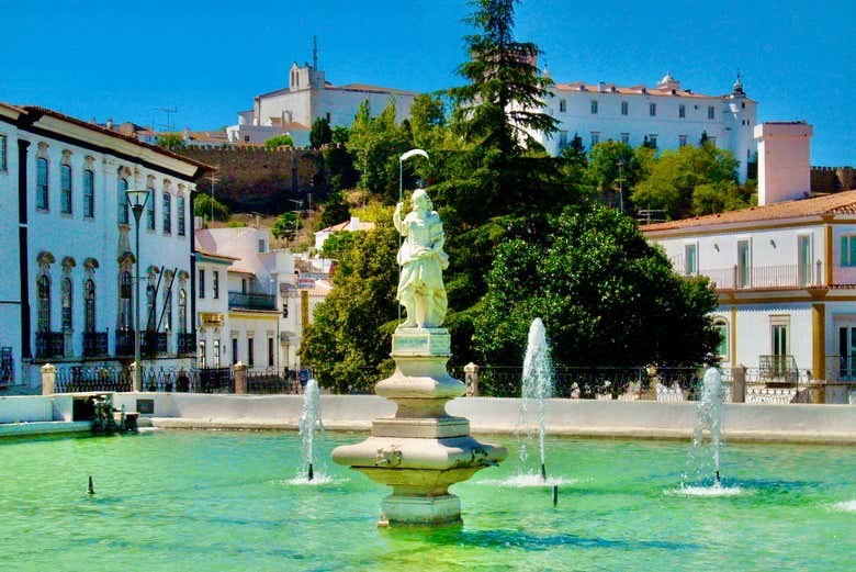 La fontaine de la Gadanha