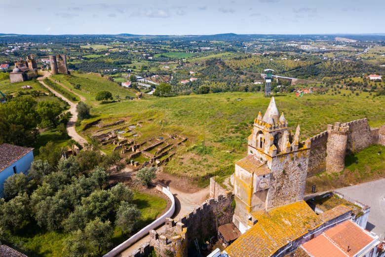 Castillo de Montemor-o-Novo, uno de los más bellos del Alentejo