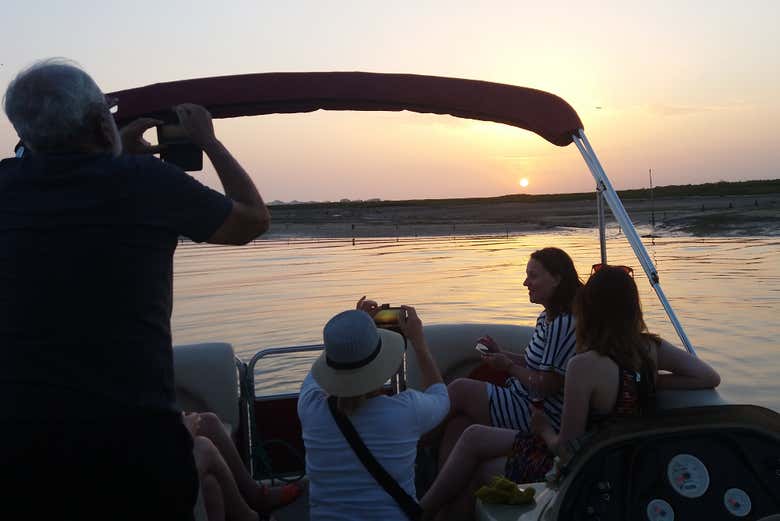 Assistez au coucher du soleil à Ría Formosa