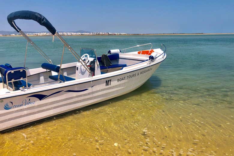 The boat for this activity