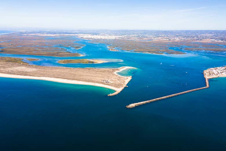 Paisagens da ilha Deserta