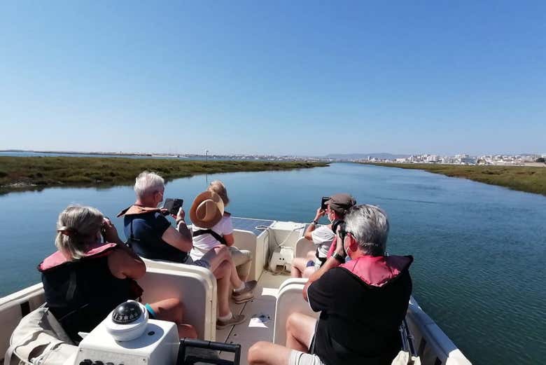 Ria Formosa vista do barco