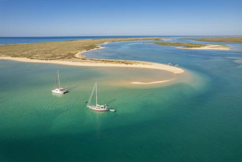 Take in the views of Deserta Island