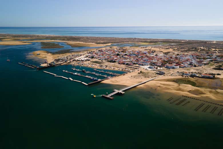 Paisagens da ilha da Culatra