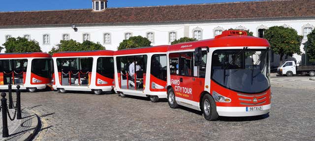 Trem turístico de Faro