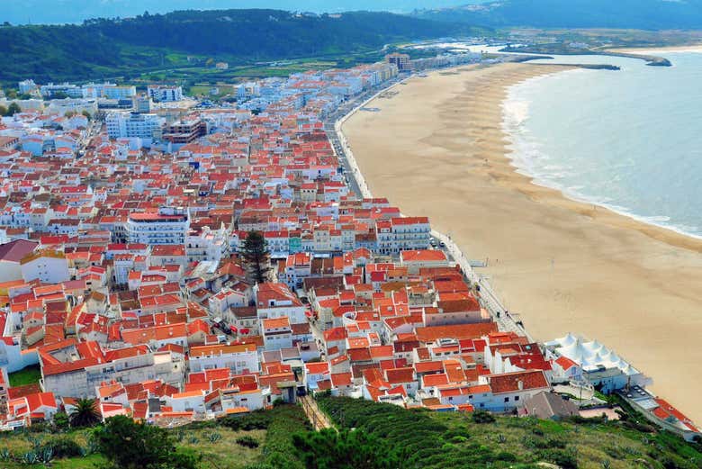 Panoramica di Nazaré