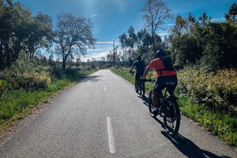 Empezando a pedalear por Fátima