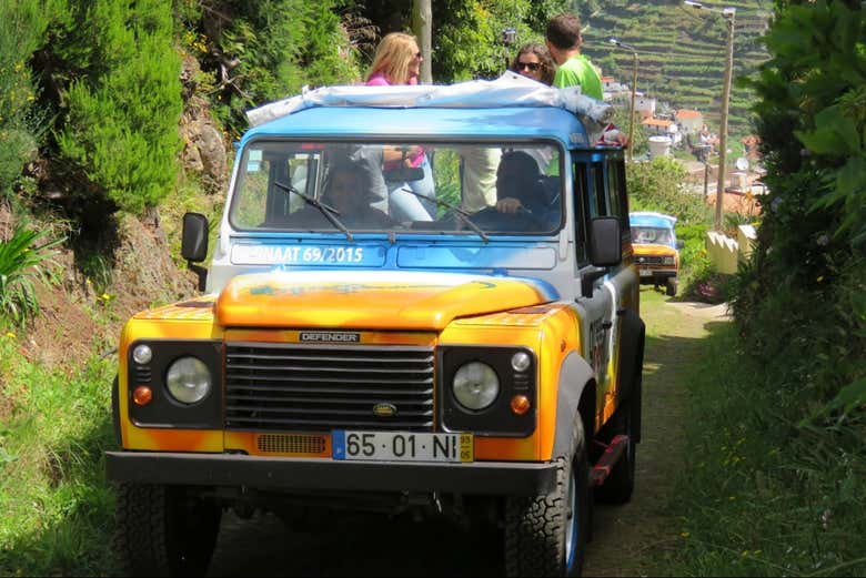 Recorriendo Madeira a bordo de un 4x4