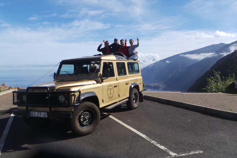 Visite du nord de Madère en 4x4