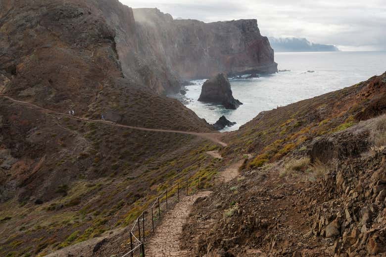 Sendero en Punta de San Lorenzo