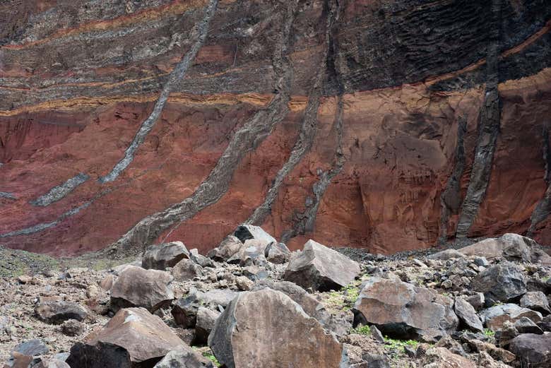 A paisagem árida da Deserta Grande