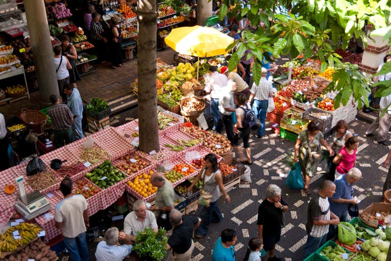 Mercado dos Lavradores en Funchal