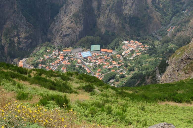 Panorámica de Curral das Freiras