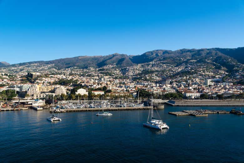 Départ depuis le port de Funchal