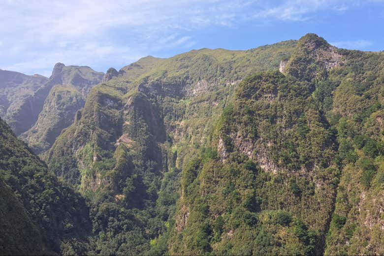 Vista dalla levada do Caldeirão Verde