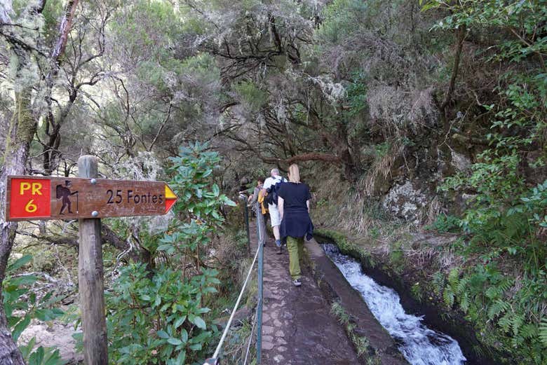 Recorriendo el entorno natural de Rabaçal