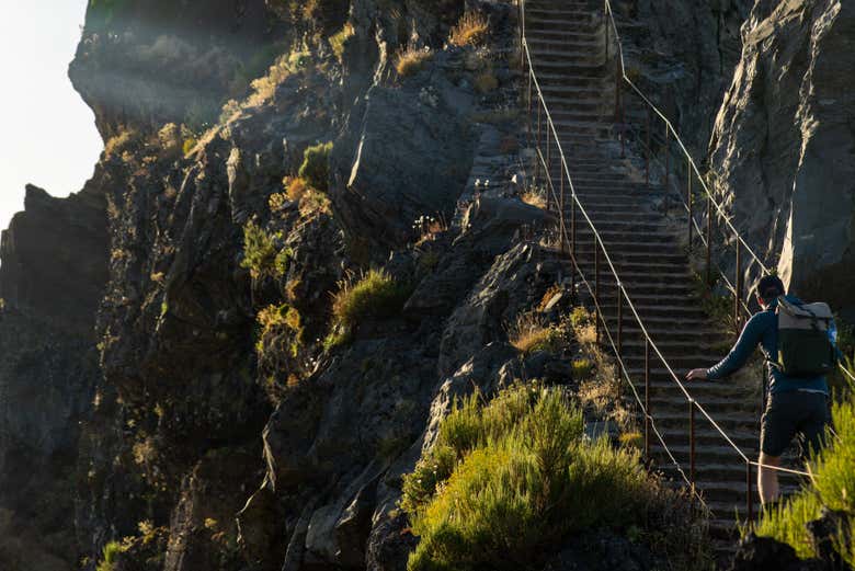 Subindo o Pico do Arieiro