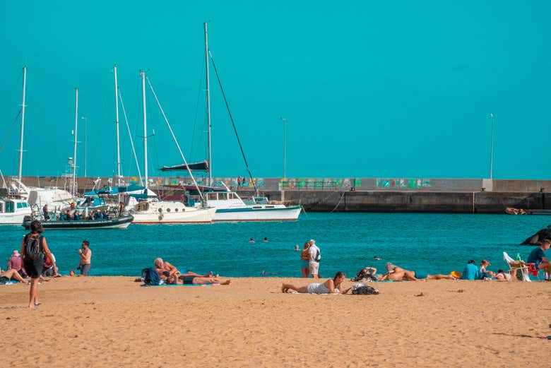 Spiaggia dorata di Machico