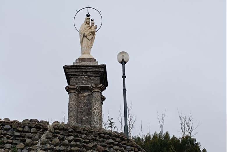 Una statua a Terreiro da Luta
