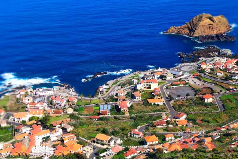 Panorámica de Porto Moniz