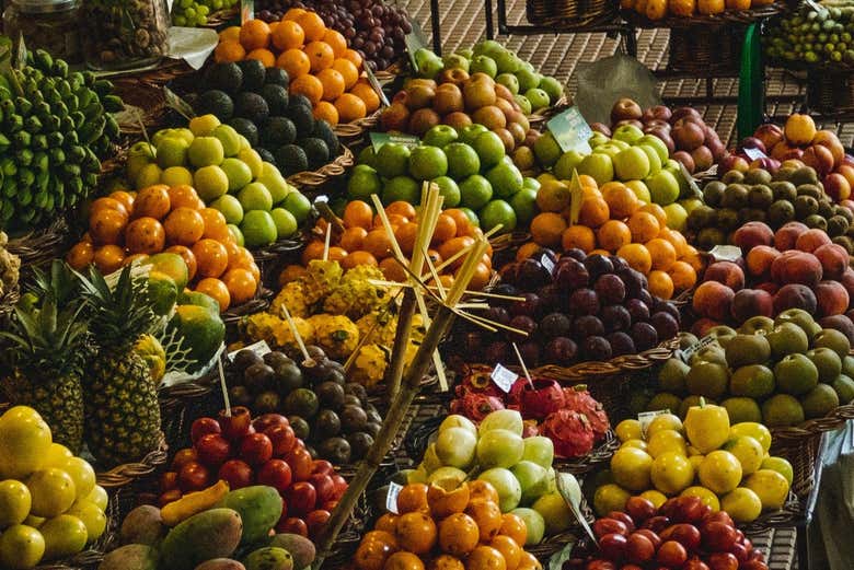 Fruits tropicaux de Madère