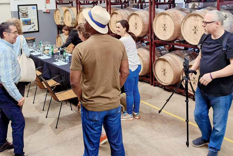 Visitaremos una destilería local