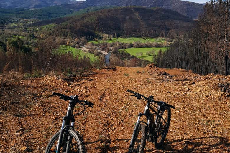 Balade à vélo au barrage de Caldeirão