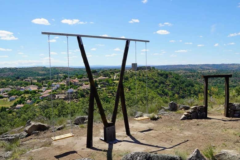 Vista do balanço Vila Maior