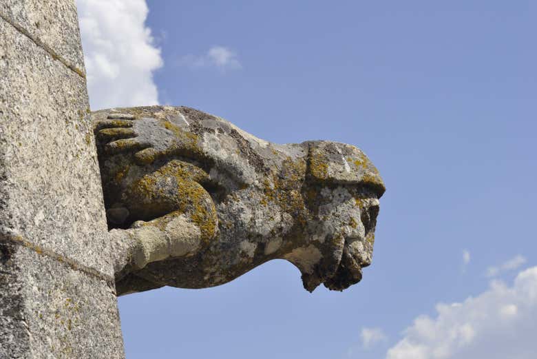 Gárgola en la catedral